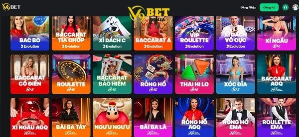 Casino V9bet là sảnh cược thu hút nhiều cược thủ nhất hiện nay