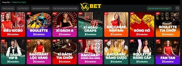 Thiên đường giải trí với siêu nhiều trò Casino khác nhau