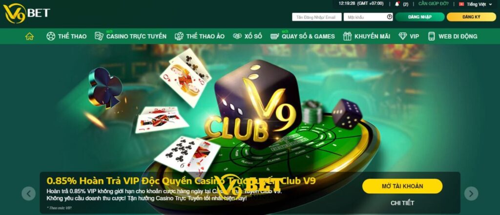 Mục tiêu hoạt động chính thức của nhà cái V9bet