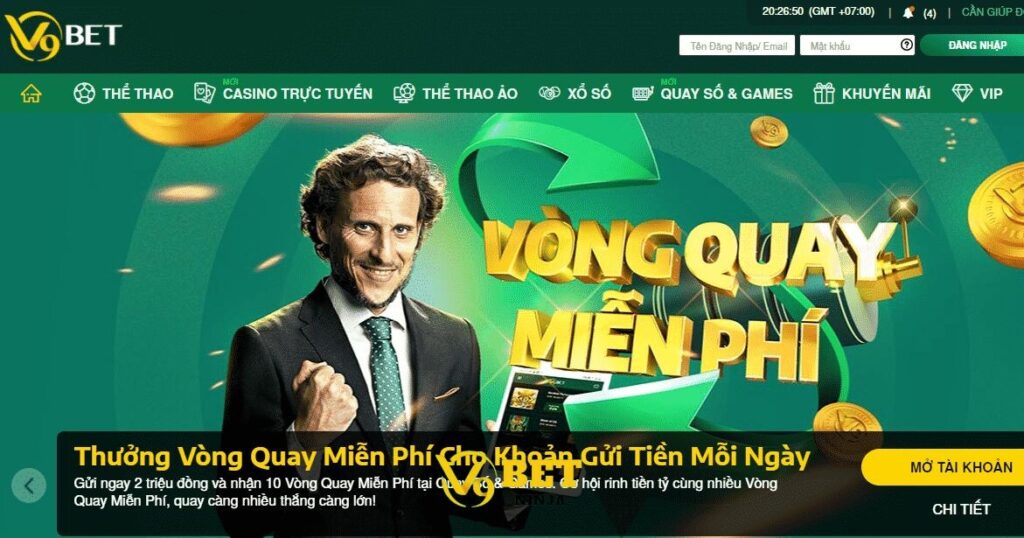 Khuyến mãi độc quyền với tiền thưởng hấp dẫn từ V9bet