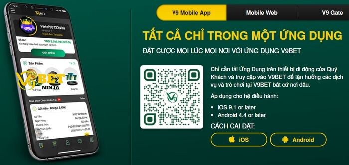 Tải app giúp chơi cá cược tiện lợi mọi lúc mọi nơi